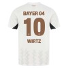 Camiseta Niño Bayer 04 Leverkusen Florian Wirtz 10 Segunda 2024-25